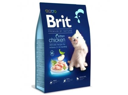 Фото - Brit Premium Kitten Chicken сухой корм для котят КУРИЦА сухой корм Brit Premium Kitten Chicken сухой корм для котят КУРИЦА