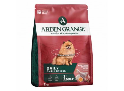 Фото - Arden Grange (Арден Грендж) Mini Adult – сухой корм для взрослых собак мелких пород со свежей курицей и рисом сухой корм Arden Grange (Арден Грендж) Mini Adult – сухой корм для взрослых собак мелких пород со свежей курицей и рисом