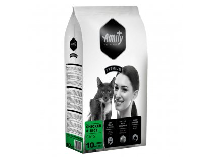 Фото - Amity CHICKEN & RICE корм для взрослых кошек КУРИЦА и РИС сухой корм Amity CHICKEN & RICE корм для взрослых кошек КУРИЦА и РИС