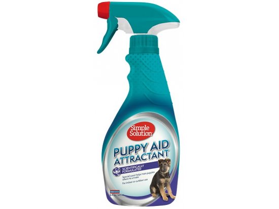 Фото - Simple Solution PUPPY AID TRAINING SPRAY - спрей для привчання цуценят до туалету, 480 мл корекція поведінки Simple Solution PUPPY AID TRAINING SPRAY - спрей для привчання цуценят до туалету, 480 мл