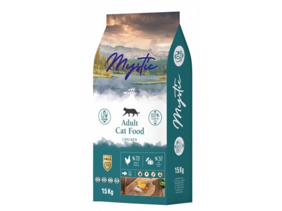 Фото - сухой корм Mystic (Мистик) Adult Cat Food with Chicken сухой корм для кошек КУРИЦА