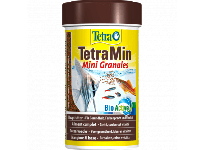 Фото - корм для рыб Tetra TETRAMIN MINI GRANULES корм для маленьких видов рыб, гранулы