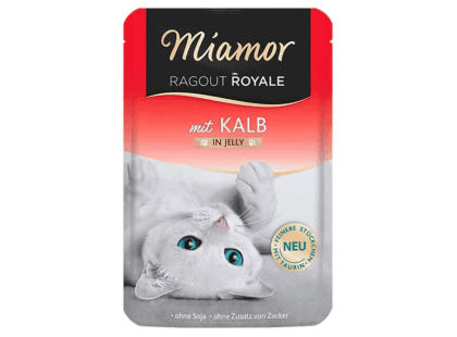Фото - Miamor Ragout Royale Kalb беззерновой влажный корм для кошек ТЕЛЯТИНА влажный корм (консервы) Miamor Ragout Royale Kalb беззерновой влажный корм для кошек ТЕЛЯТИНА