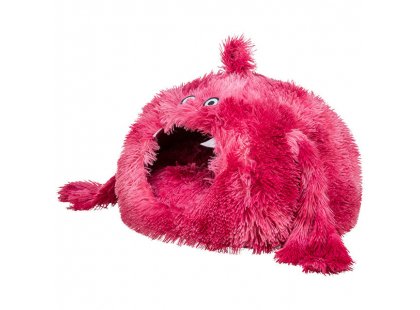 Фото 2 -  лежаки, матраси, килимки та будиночки Trixie Monster лежак-печера для собак і котів, рожевий (99352588)