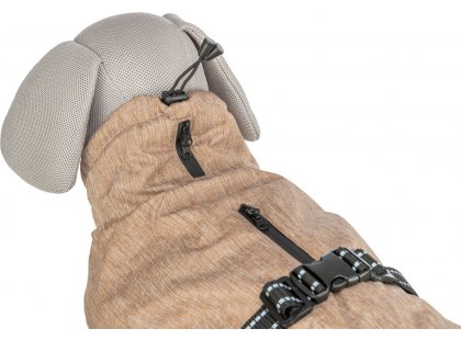 Фото 2 -  одяг Trixie Riom зимова попона для собак, пісок