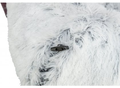 Фото 4 -  іграшки Trixie Harvey ігровий тунель для котів плюшевий, сірий (42983)