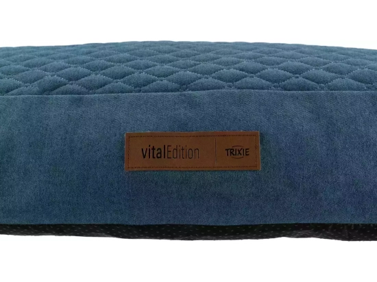 Фото - спальные места, лежаки, домики Trixie Vital Cushion Tonio Ортопедический лежак-подушка для кошек, петроль