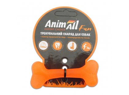 Фото - AnimAll Fun игрушка для собак КОСТЬ, оранжевый игрушки AnimAll Fun игрушка для собак КОСТЬ, оранжевый