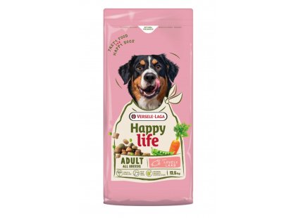 Фото 2 -  сухий корм Happy Life ADULT LAMB корм для собак середніх і великих порід ЯГНЯ