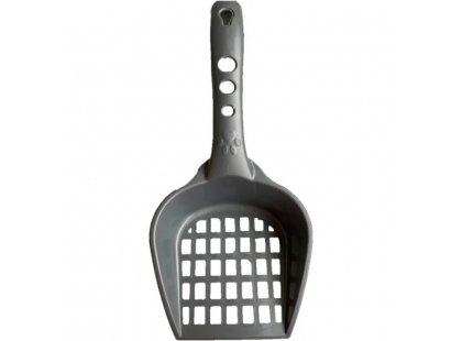 Фото 2 -  туалети, лотки AnimAll туалет для котів з лопаткою CNR-106, блакитний