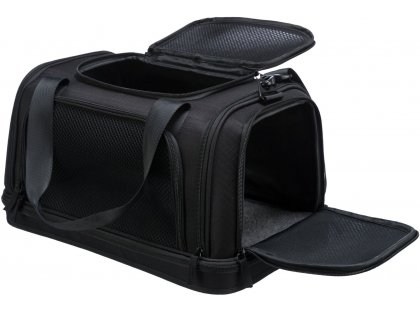 Фото 2 -  переноски, сумки, рюкзаки Trixie Plane Airline сумка-переноска для авиаперелетов, для кошек и собак, черный (28904)