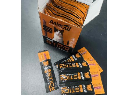 Фото 2 -  лакомства AnimAll Stick лакомство для кошек УТКА и РЫБА