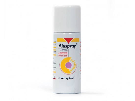 Фото - від ран та порізів Vetoquinol ALUSPRAY (АЛЮСПРЕЙ) аерозоль для обробки ран