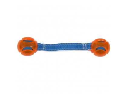 Фото 2 -  игрушки CHUCKIT Hydrosqueeze Duo Tug игрушка для собак 2 МЯЧА С РЕМНЕМ