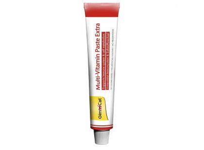 Фото 3 -  витамины и минералы Gimcat (Джимкет) MULTI-VITAMIN EXTRA PASTE (МУЛЬТИВИТАМИННАЯ ПАСТА EКСТРА БЕЗ САХАРА) лакомство для кошек