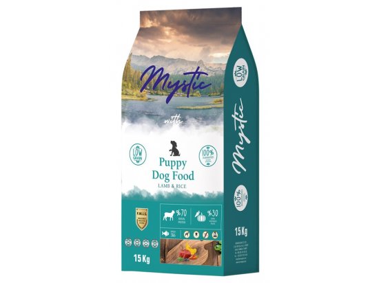 Фото - сухой корм Mystic (Мистик) Puppy Dog Food with Lamb & Rice сухой корм для щенков ЯГНЕНОК и РИС