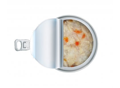 Фото 2 -  вологий корм (консерви) Almo Nature HFC NATURAL CHICKEN&CARROTS консерви для собак КУРКА ТА МОРКВА