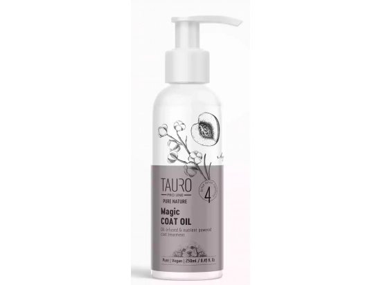 Фото - повседневная косметика Tauro (Тауро) Pro Line Pure Nature Magic Coat Oil Масло для ухода за шерстью собак и кошек