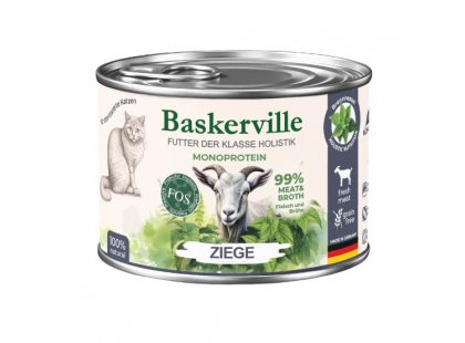 Фото 6 -  вологий корм (консерви) Baskerville Holistic Sterilised консерви для стерилізованих котів КОЗА
