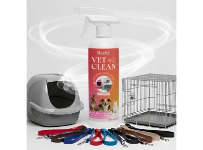 Фото 2 -  удаление запахов и пятен Modes Vet Clean средство для обработки туалетов, клеток, боксов, переносок и амуниций