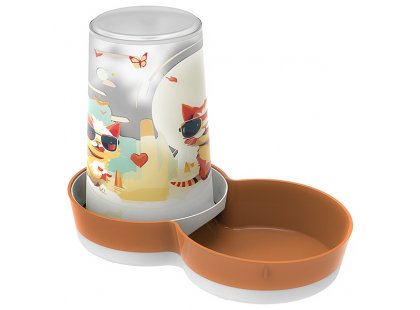 Фото - Moderna Tasty Large Indy&Louis автоматична годівниця-поїлка для котів та собак миски, напувалки, фонтани Moderna Tasty Large Indy&Louis автоматична годівниця-поїлка для котів та собак