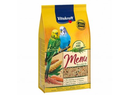 Фото 2 -  корм для птиц Vitakraft (Витакрафт) Menu Vital корм для волнистых попугаев