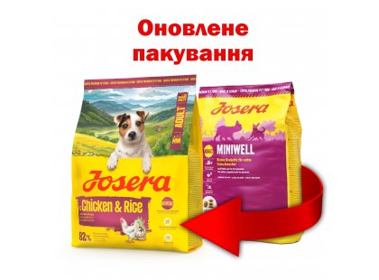Фото 2 -  сухий корм Josera MINIWELL сухий корм для собак дрібних порід