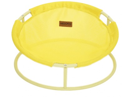 Фото - Misoko&Co (Мисоко и Ко) Pet Bed Round складной круглый лежак для животных, ЖЕЛТЫЙ спальные места, лежаки, домики Misoko&Co (Мисоко и Ко) Pet Bed Round складной круглый лежак для животных, ЖЕЛТЫЙ