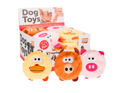 Фото - Flamingo HEAD PLUSH м'яка іграшка для собак ЗВІРЯТА іграшки Flamingo HEAD PLUSH м'яка іграшка для собак ЗВІРЯТА