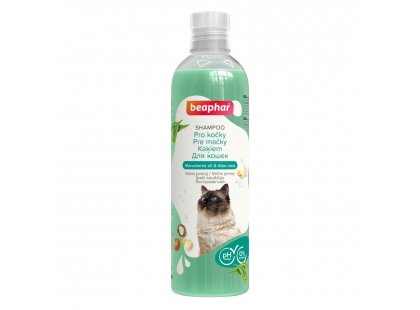 Фото - BEAPHAR Shampoo Macadamia oil & Aloe vera for Cats - Шампунь для кошек и котят с чувствительной кожей повседневная косметика BEAPHAR Shampoo Macadamia oil & Aloe vera for Cats - Шампунь для кошек и котят с чувствительной кожей
