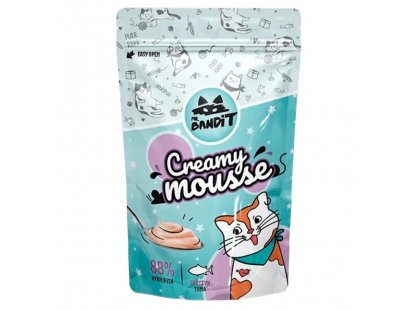 Фото - Mr. Bandit Cat Creamy Mousse Tuna лакомство для кошек СЛИВОЧНЫЙ МУСС С ТУНЦОМ корм и лакомства Mr. Bandit Cat Creamy Mousse Tuna лакомство для кошек СЛИВОЧНЫЙ МУСС С ТУНЦОМ