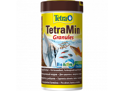 Фото - корм для рыб Tetra TETRAMIN GRANULES (ГРАНУЛЫ ДЛЯ ВСЕХ ВИДОВ РЫБ) корм для рыб