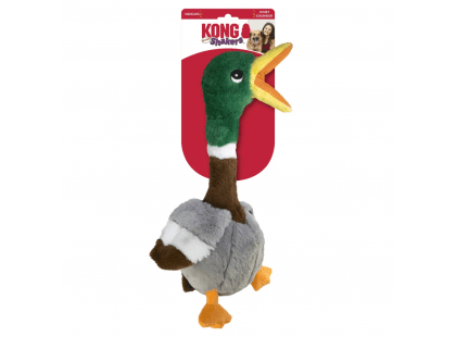 Фото 3 -  игрушки Kong Shakers Honkers Duck игрушка для собак с пищалкой УТКА