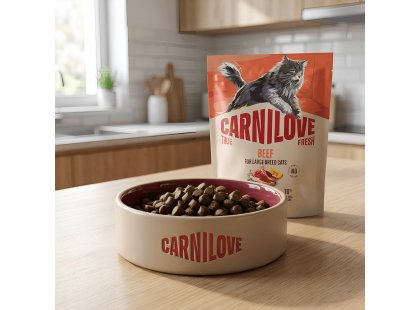 Фото 9 -  сухой корм Carnilove True Fresh Sterilised Beef сухой беззерновой корм для стерилизованных кошек ГОВЯДИНА