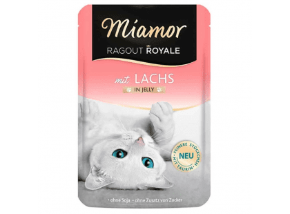 Фото - Miamor Ragout Royale Lachs беззерновой влажный корм для кошек ЛОСОСЬ влажный корм (консервы) Miamor Ragout Royale Lachs беззерновой влажный корм для кошек ЛОСОСЬ