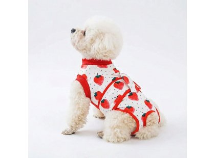 Фото - Fovis VPETER Strawberry послеоперационная попона для собак попоны, воротники, ботинки Fovis VPETER Strawberry послеоперационная попона для собак