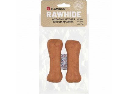 Фото - Flamingo Ласощі для собак ЖУВАЛЬНІ КІСТОЧКИ З М'ЯСОМ КРОЛИКА ласощі Flamingo Ласощі для собак ЖУВАЛЬНІ КІСТОЧКИ З М'ЯСОМ КРОЛИКА