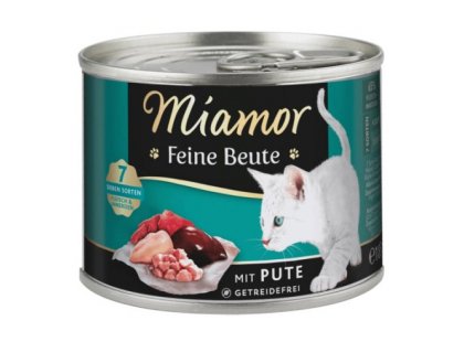 Фото - Miamor Feine Beute mit Pute беззерновой влажный корм для кошек ИНДЕЙКА влажный корм (консервы) Miamor Feine Beute mit Pute беззерновой влажный корм для кошек ИНДЕЙКА