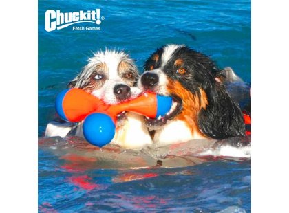 Фото 2 -  игрушки CHUCKIT Tri-bumper игрушка для собак ПЛАВУЧИЙ БУМЕРАНГ