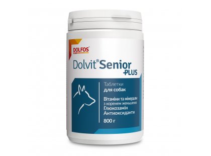Фото 2 -  витамины и минералы Dolfos (Дольфос) DOLVIT SENIOR PLUS (ДОЛВИТ СЕНЬОР ПЛЮС) витаминно-минеральный комплекс для пожилых собак