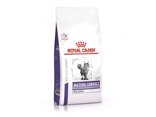 Фото - сухой корм Royal Canin MATURE CONSULT BALANCE ветеринарная диета для котов и кошек старше 7 лет без видимых признаков старения