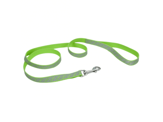 Фото - амуніція Coastal (Костал) Lazer Brite Reflective Leash світловідбиваючий повідець для собак, ЛАЙМ