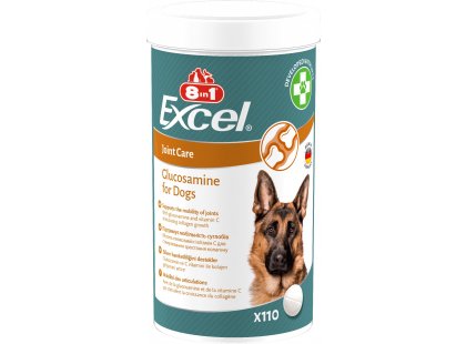 Фото 3 -  хондропротекторы 8in1(8в1) EXCEL GLUCOSAMIN (ЕКСЕЛЬ ГЛЮКОЗАМИН) пищевая добавка для собак