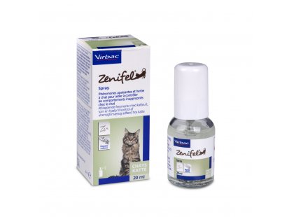 Фото - Virbac Zenifel (Зенифел) седативный успокаивающий спрей наружного применения для кошек седативные препараты (успокоительные) Virbac Zenifel (Зенифел) седативный успокаивающий спрей наружного применения для кошек