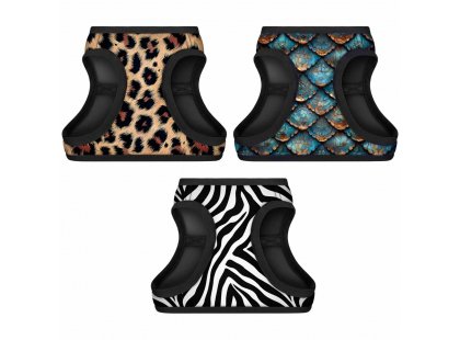 Фото 3 -  амуниция Collar WAUDOG Clothes шлея для собак с QR адресником, ЧЕШУЯ