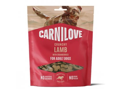 Фото - Carnilove Crunchy Snack Lamb with Cranberries ласощі для собак ЯГНЯ І ЖУРАВЛИНА ласощі Carnilove Crunchy Snack Lamb with Cranberries ласощі для собак ЯГНЯ І ЖУРАВЛИНА