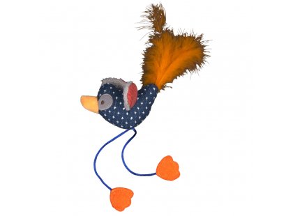Фото - AnimAll Fun іграшка з пір’ям для котів ПТАШКА іграшки AnimAll Fun іграшка з пір’ям для котів ПТАШКА