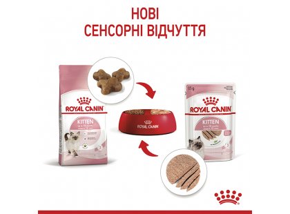 Фото - вологий корм (консерви) Royal Canin KITTEN LOAF вологий корм для кошенят віком 4-12 місяців