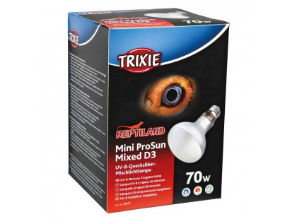 Фото - Trixie ProSun Mixed D3 Tungsten Lamp ртутна лампа розжарювання обладнання для тераріуму Trixie ProSun Mixed D3 Tungsten Lamp ртутна лампа розжарювання