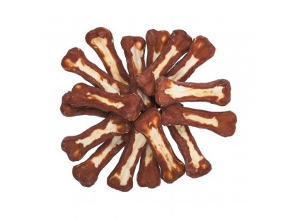 Фото 5 -  ласощі Flamingo Ласощі для собак ЖУВАЛЬНІ КІСТОЧКИ З М'ЯСОМ КАЧКИ